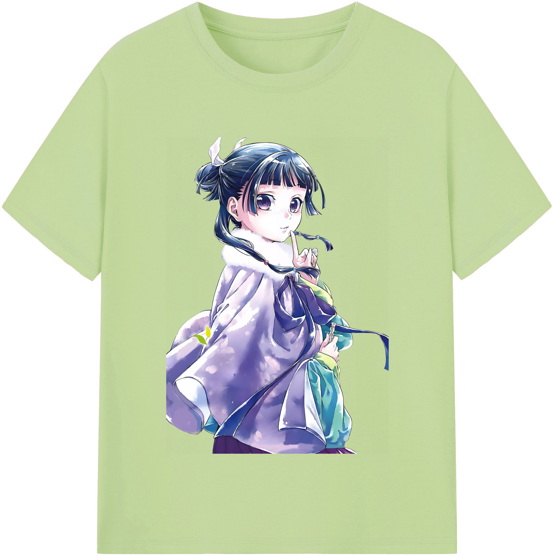 （画像用） 薬屋のひとりごと The Apothecary Diaries 綿100％半袖Tシャツ（フロントプリント）